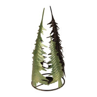 Weihnachtsbaum, Metall, ca. 29 x 13 cm