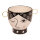 Schale XOXO, Keramik, ca. 18,5 x 13 x 12,8 cm